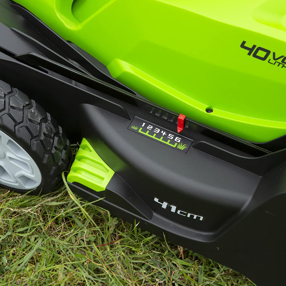 40V Cordless Lawn Mower 35cm with 2Ah Battery & Charger