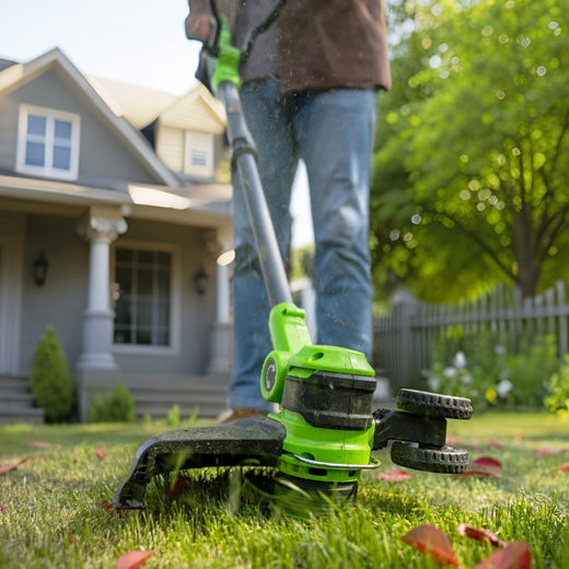 24V Cordless Grass Trimmer 30cm with 2Ah Battery & Charger