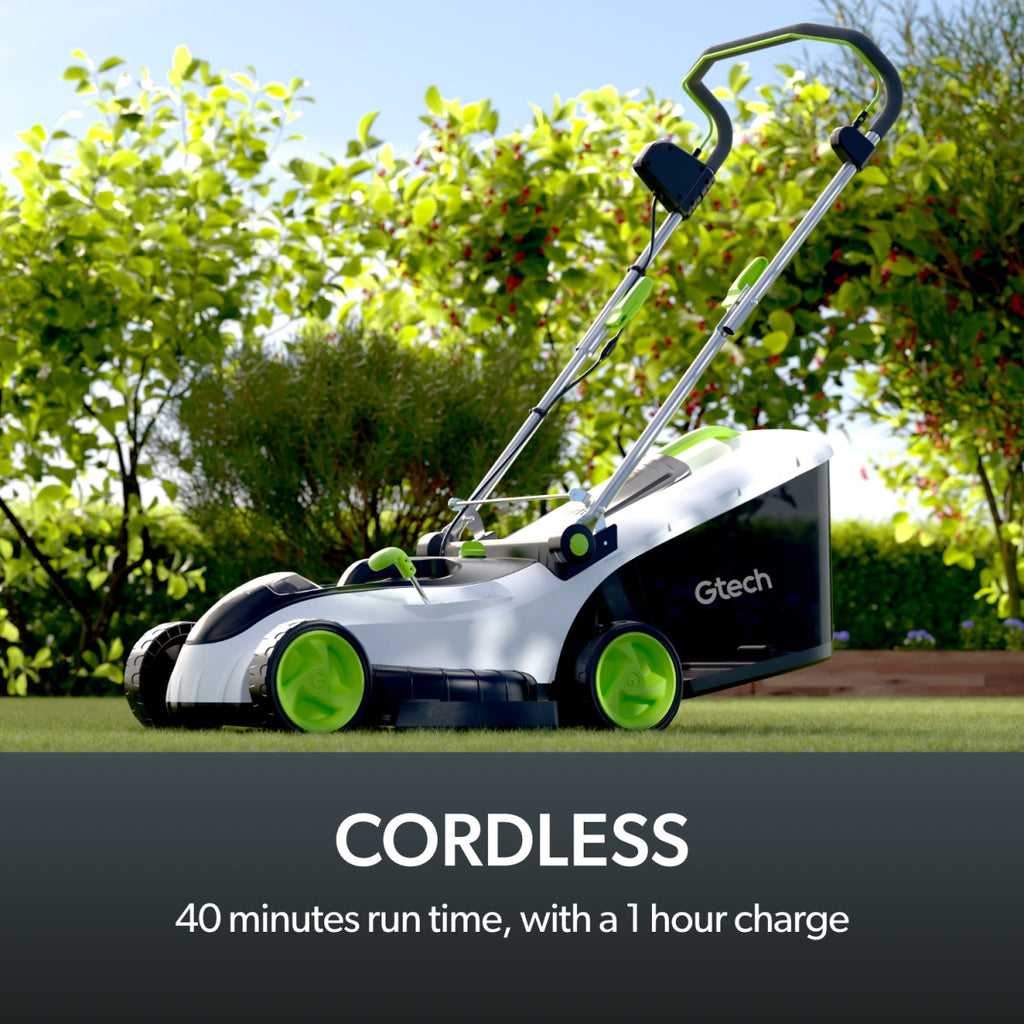 48V Cordless Lawn Mower, 42cm Cut with 50L Grass Box