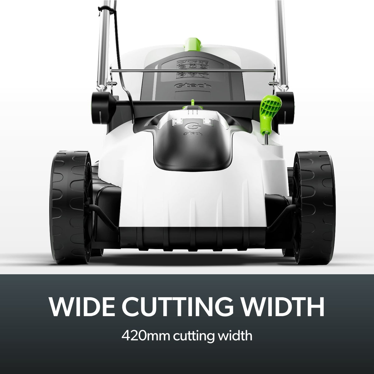 48V Cordless Lawn Mower, 42cm Cut with 50L Grass Box