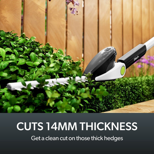 18V Lightweight Long-Reach Hedge Trimmer with 31cm Blade