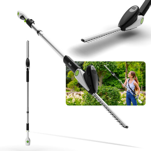 18V Lightweight Long-Reach Hedge Trimmer with 31cm Blade