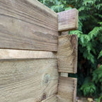 605 Litre Wooden Compost Bin – Medium Slatted Garden Composter