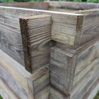 605 Litre Wooden Compost Bin – Medium Slatted Garden Composter
