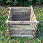 605 Litre Wooden Compost Bin – Medium Slatted Garden Composter